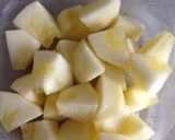 簡単‼りんごの甘煮作り方1写真