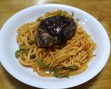ハンバーグパスタ作り方11写真