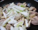 鶏もも肉とタケノコの豆板醤マヨ炒め✩作り方6写真
