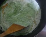 ほうれん草のクリームソースパスタ作り方7写真