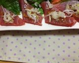醤油麹わさびのお刺身作り方4写真