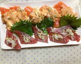 醤油麹わさびのお刺身作り方6写真