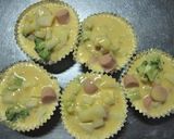 ＨＭでウィンナー＆チーズ＆野菜蒸しパン作り方4写真