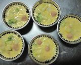 ＨＭでウィンナー＆チーズ＆野菜蒸しパン作り方5写真