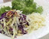 紫キャベツと白菜のサラダ・クスクス添え作り方6写真
