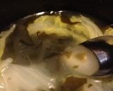 寒い日に☆梅わかめのとろーり白菜めん作り方6写真