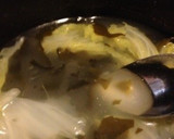 寒い日に☆梅わかめのとろーり白菜めん作り方6写真