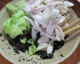 ささみとキャベツの胡麻和え（油揚げ添）作り方4写真