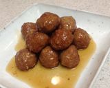照り焼き肉だんご作り方5写真