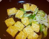 豆腐とネギのジャコ炒め作り方5写真