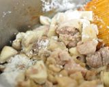 冬にシャンピニオンクリームのプチパン詰め作り方2写真