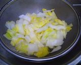 ツナと白菜のポン酢和え♬作り方1写真