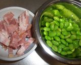 枝豆とベーコンのポテトサラダ♡作り方2写真