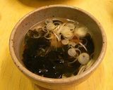 だし不要！1分でできる梅若汁★お吸い物作り方3写真