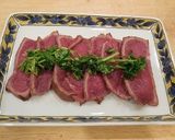 安い牛肉でも美味しくできるビーフのたたき作り方6写真