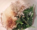 水菜とちりめんと大根の和え物作り方3写真