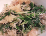 水菜とちりめんと大根の和え物作り方4写真