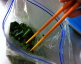 保存袋でレンジ調理！簡単ビビンバ作り方4写真