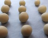 バター不使用＊サク・ホロスノーボール作り方3写真
