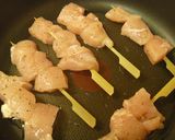 ヘルシーささみの焼き鳥☆簡単タレも手作り作り方4写真