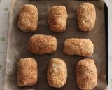 里芋の煮物で作る揚げないコロッケ作り方4写真