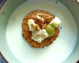 塩麹on焼きおにぎり　inホットミルク♡作り方7写真