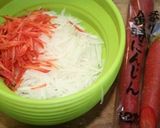 我が家の紅白なます作り方1写真