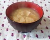 あったかとろとろ長いも味噌汁作り方5写真