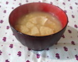 あったかとろとろ長いも味噌汁作り方5写真