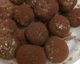 生アーモンドの生チョコ食感ココアボール作り方4写真