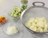 アボカド入りのポテトサラダ作り方4写真