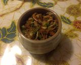 大根茎&皮と桜エビの佃煮作り方10写真