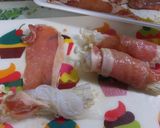 エノキとしらたきの豚肉巻き作り方3写真
