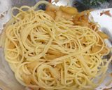 おせちで残った数の子と塩糀昆布のパスタ作り方4写真