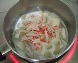 胃に優しい♡里芋のホットミルクサラダ♫作り方3写真