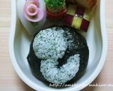 2013巳年*お正月*へびくんキャラ弁作り方7写真