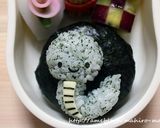 2013巳年*お正月*へびくんキャラ弁作り方10写真