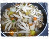 栄養たっぷり♪具だくさんスープ作り方4写真