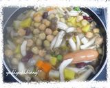 栄養たっぷり♪具だくさんスープ作り方5写真