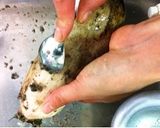 きれいに剥きたい!蓮根の皮作り方1写真