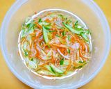 おせちの彩りに☆ゆず茶deカラフルなます作り方5写真