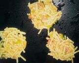うどんのお好み焼き作り方4写真