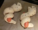 干支へびのウィンナーロールorスプーン作り方5写真