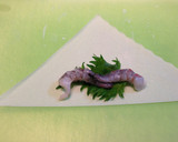 我が家の定番 エビとシソ（大葉）の春巻き作り方6写真
