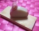 子供に安心　可愛い立ちうさぎ飾りきり作り方3写真