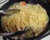 きのことサーモンのミルクパスタ作り方6写真