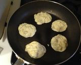 りんごとサツマイモのパンケーキ作り方6写真