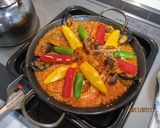 スペイン居酒屋風バレンシアパエリア作り方8写真