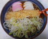 年越しそば・長ねぎたっぷり、海老天入り作り方8写真