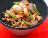 簡単☆コツがいっぱいおいしい筑前煮♪作り方10写真